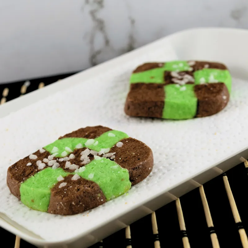 Incredible Matcha Checkerboard Cookies Harmony In Every Bite