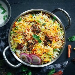 Delicious Mutton Pulao.