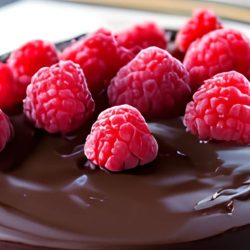 Raspberry Chocolate Truffle Cake