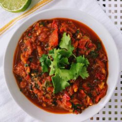 roasted tomato salsa Qdoba