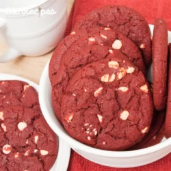 Incredible Inside Out Red Velvet Cookies 1 Inside Out Red Velvet Cookies