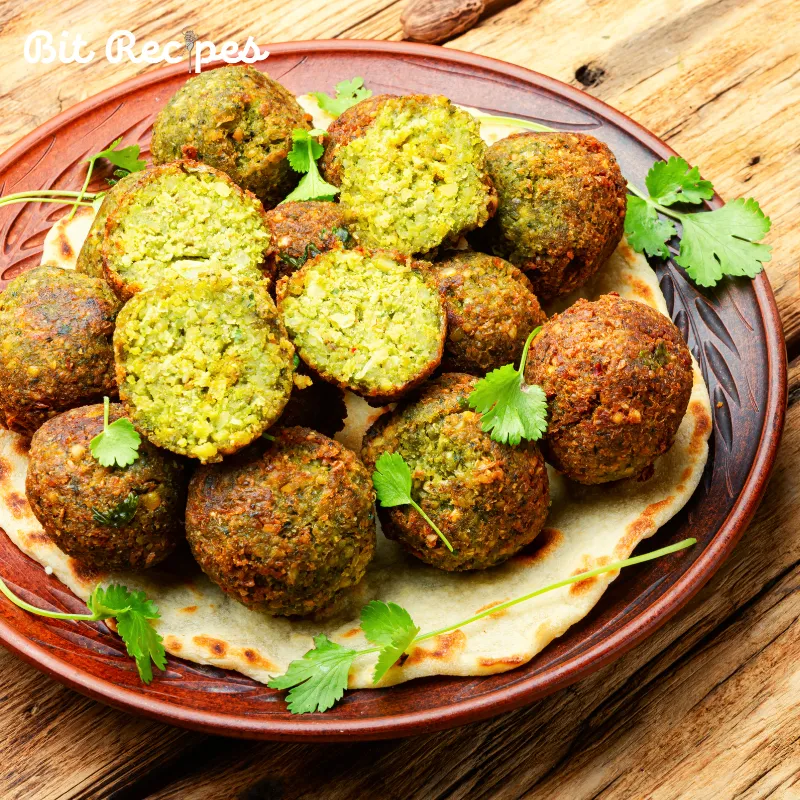 Baked Falafel with Canned Chickpeas
