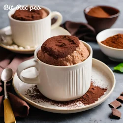 An Incredible 3 Ingredient Mug Cake with Cocoa Powder 2 3 Ingredient Mug Cake with Cocoa Powder