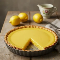 3 Ingredient Lemon Pie with Condensed Milk