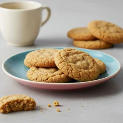 3 Ingredient Microwave Cookies