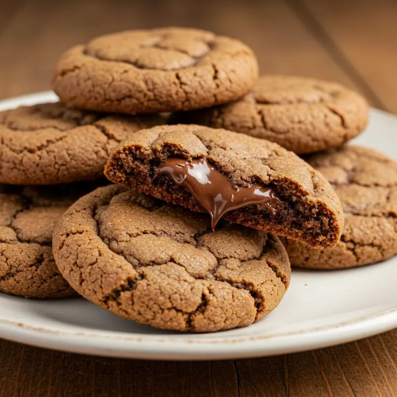 3 Ingredient Nutella Cookies 2 3 Ingredient Nutella Cookies