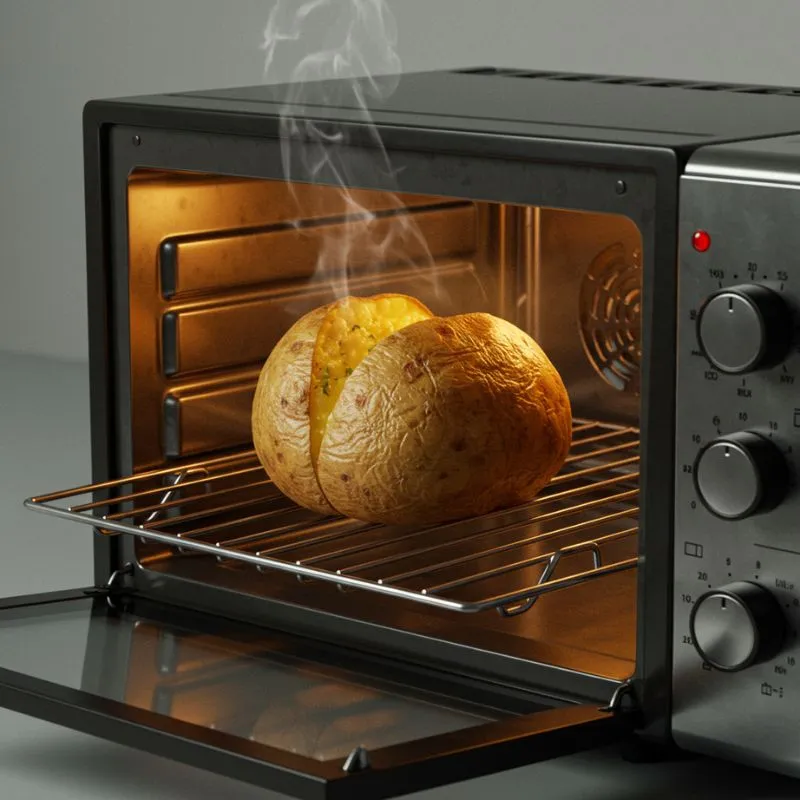 Baked Potato In Toaster Oven