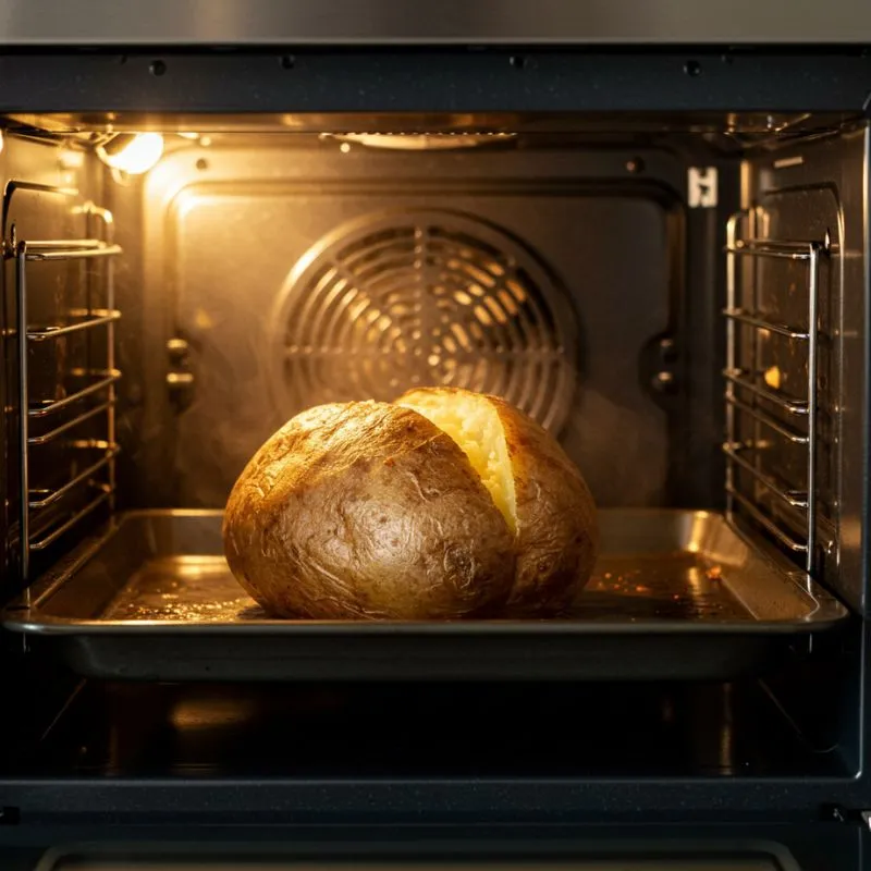 Baked Potato in Convection Oven