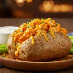 Buffalo Chicken Baked Potato 2 Buffalo Chicken Baked Potato