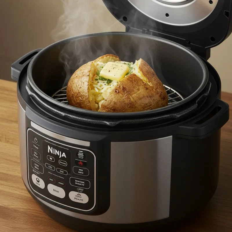 Ninja Foodi Baked Potatoes