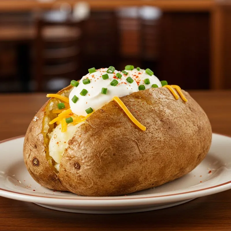 Texas Roadhouse Baked Potato 2 Texas Roadhouse Baked Potato
