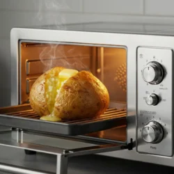 Toaster Oven Baked Potato 2 Toaster Oven Baked Potato