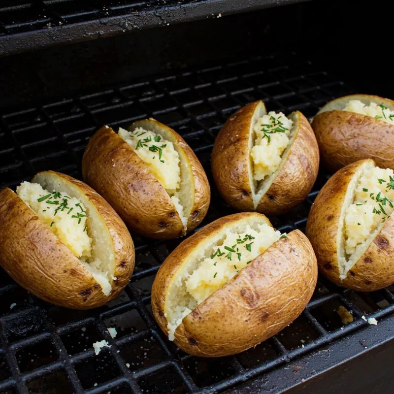 Traeger Baked Potatoes
