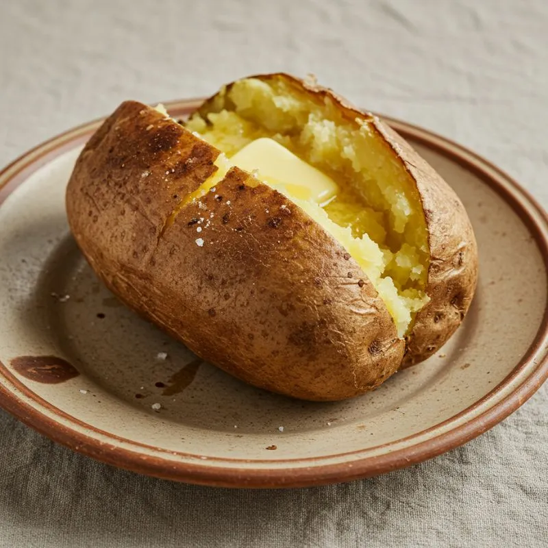 Baked Potato No Foil