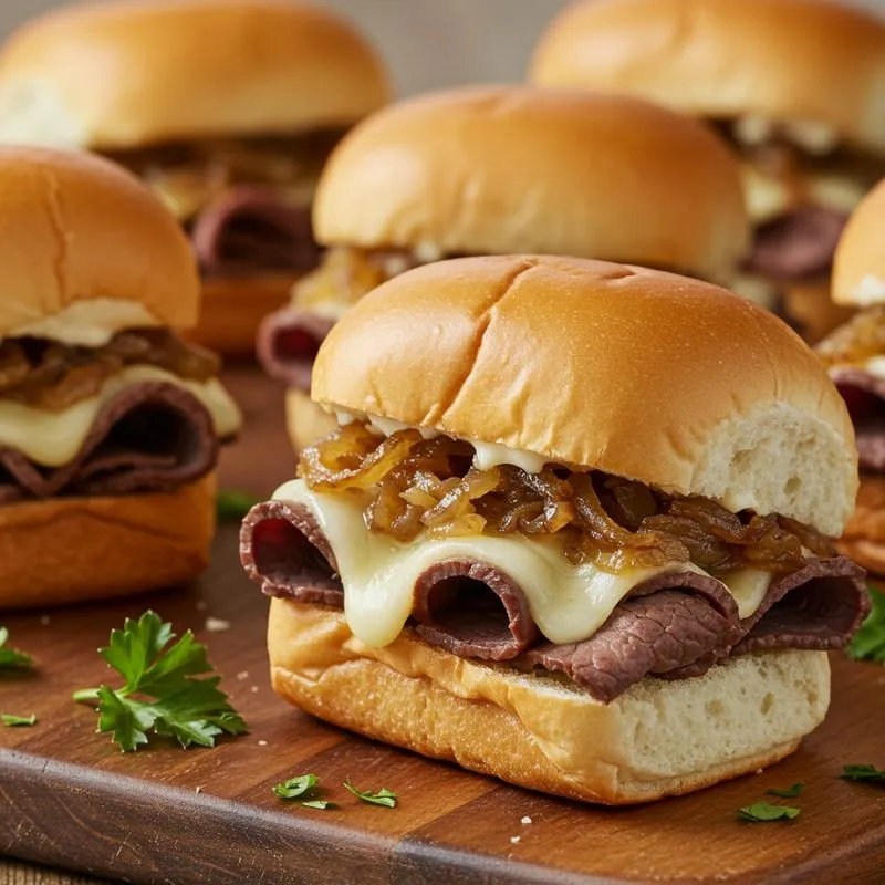 Philly Cheesesteak Sliders 2 Philly Cheesesteak Sliders